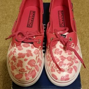 Sperry Top-sider Biscayne 1 Eye Pink/Cheetah